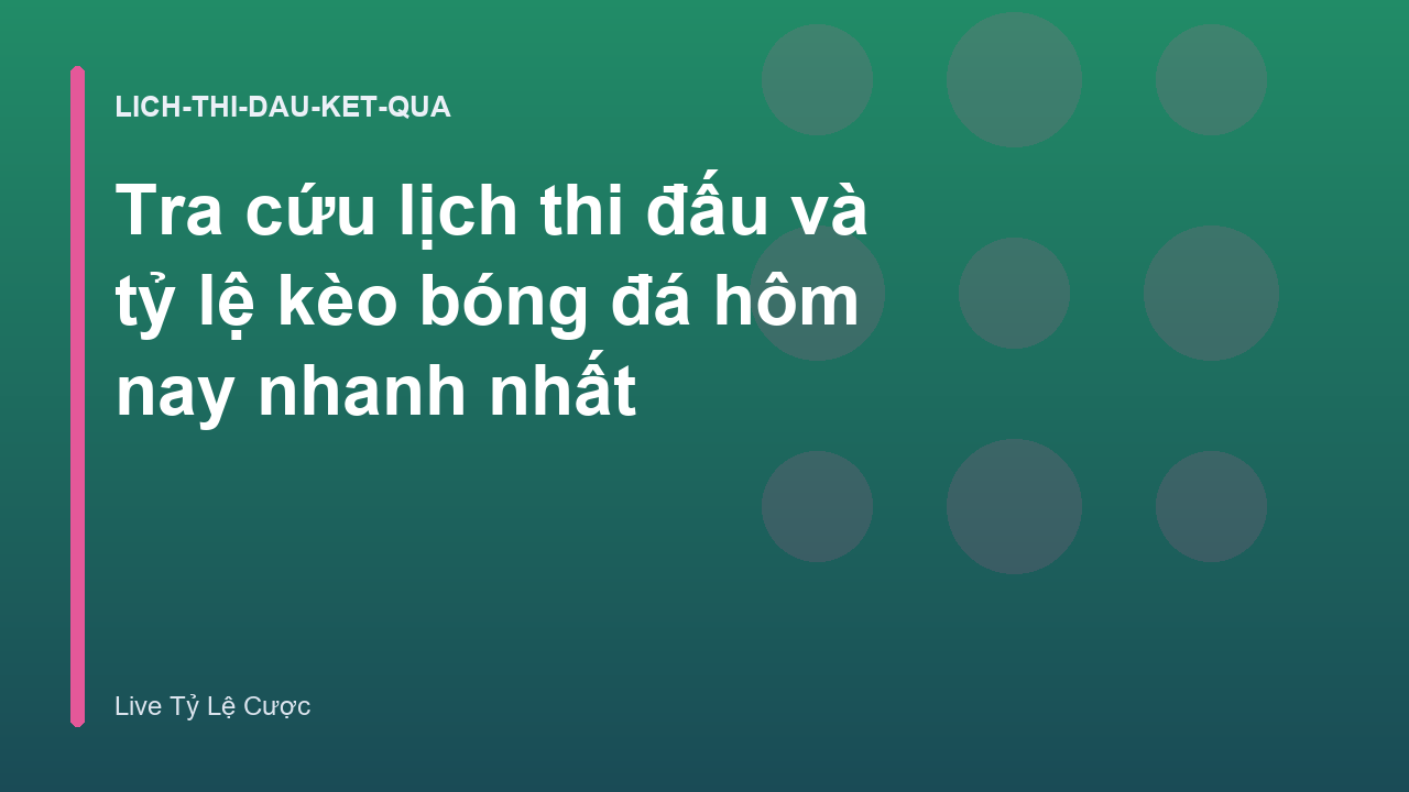 Read more about the article Tra cứu lịch thi đấu và tỷ lệ kèo bóng đá hôm nay nhanh nhất